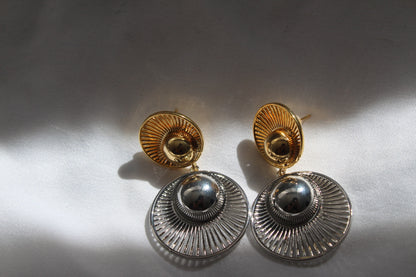 Aretes Estela Bicolor